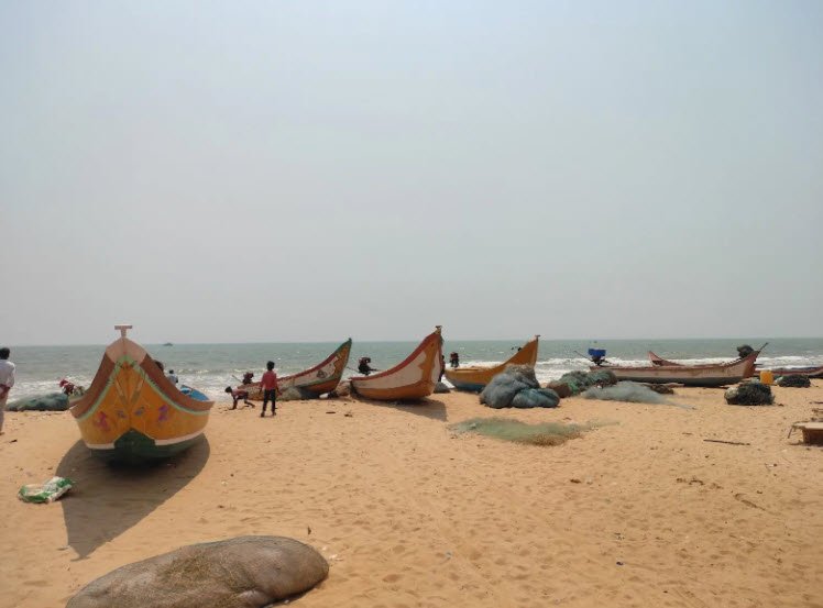 Ponnapudi Beach, Andhra Pradesh, India